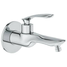 KA-18 Washin Machine Long Nose Bib Tap With Wall Flange