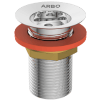 AC-02 Brass Full Thread Waste Coupling 3" Inch Height