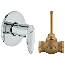 Kia Concealed Stop Cock 20mm Body With Upper Part Set