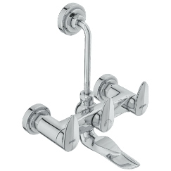Kia Wall Mixer 2 In 1 With Connecting Legs With Wall Flange