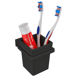 Lavish Square Glass With Holder