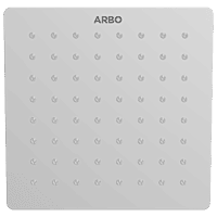 S.S. 202 Ultra Slim Overhead Shower