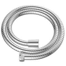 S.S. Chrome Flexible Shower Tube 1 Mtr.