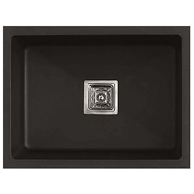 Single Bowl Kitchen Sink 24" x 18" x 9" Inch Quartz