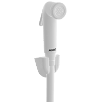 ABS Round Health Faucet With Hook & 1 Mtr. PVC Tube