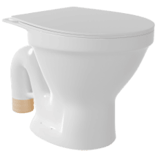 Apple EWC With Normal Close Seat Cover, Hinges, Fixing Accessories