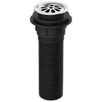 Brass With Nylon Full Thread Waste Coupling