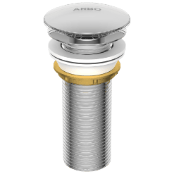 AC-72 Brass Full Thread Click Clack Waste Coupling 5'' Inch Height