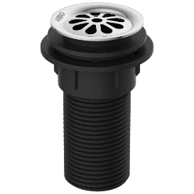 AC-81 Brass With Nylon Full Thread Waste Coupling 4" Inch Height