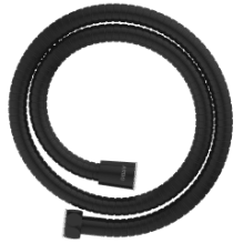 AC-MB-06 S.S. Chrome Flexible Shower Tube 1 Mtr. (Matt Black)
