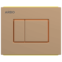 CC-RG-03 Chrome Control Plates Square (Rose Gold) (Compatible With Pneumatic Concealed Cistern CC-01, CC-11)