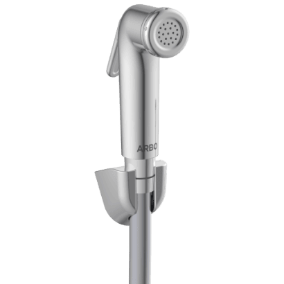 HF-09-A ABS Round Health Faucet With Hook & 1 Mtr. PVC Tube