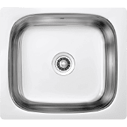 KS-13 Single Bowl Kitchen Sink Stainless Steel-24" x 18" x 8" Inch-1mm