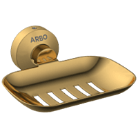 LE-GG-03 Soap Dish (Glossy Gold Finish)