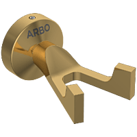 LE-GG-05 Robe Hook (Glossy Gold Finish)