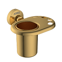 LE-GG-07 Tumbler Holder (Glossy Gold Finish)