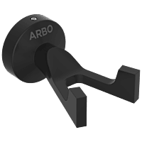 LE-MB-05 Robe Hook (Matt Black)