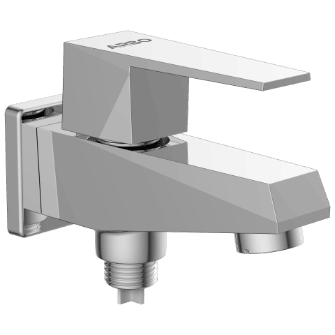 LV-2006-B 2 Way Bib Tap Dual Flow With Wall Flange