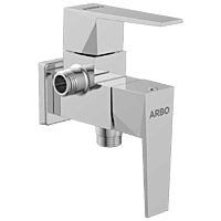 LV-2007 2 Way Angle Cock With Wall Flange