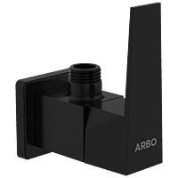 LV-MB-2004 Angle Cock With Wall Flange (Matt Black)