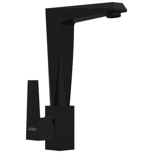 LV-MB-2011 Swan Neck With Swinging Spout (Table Mounted Model) (Matt Black)