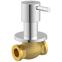 LX-1323 Concealed Stop Cock 15mm Body With Upper Part Set