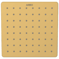 OS-GG-209 Rainfall Overhead Shower 6" x 6" Inch (Glossy Gold) SUS 304