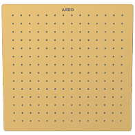 OS-GG-211 S.S. 304 Rainfall Overhead Shower 12" x 12" Inch (Glossy Gold)