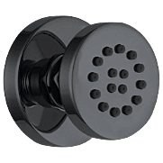 OS-MB-224 Brass & ABS Body Jet Round 50mm (Matt Black)