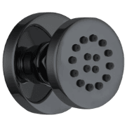 OS-MB-224 Brass & ABS Body Jet Round 50mm (Matt Black)