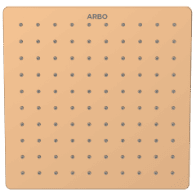 OS-RG-210 Rainfall Overhead Shower 8" x 8" Inch (Rose Gold) SUS 304