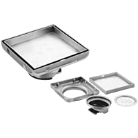 SD-32 Marble/Tile Drainer 127mm x 127mm x 20mm (5" x 5" Inch) SUS 304