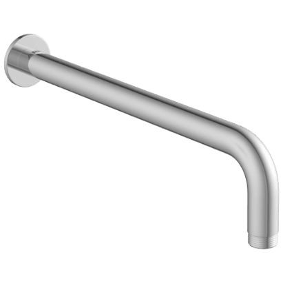 SHA-27 S.S. 304 Round Shape With 90° Bend For Wall Mounted Shower Arm With Wall Flange-15" Inch
