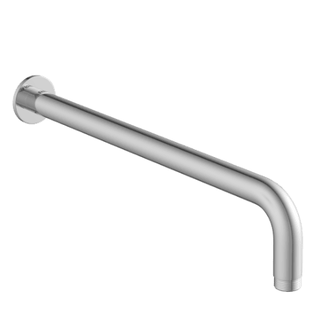 SHA-28 S.S. 304 Round Shape With 90° Bend For Wall Mounted Shower Arm With Wall Flange-18" Inch