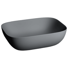 TTB-AG-23541 Armani Grey Apple Thin Rim Table Top Basin 18" x 13" Inch