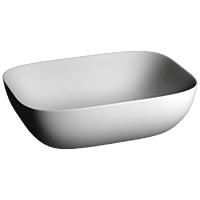 TTB-EG-23541 Emporio Grey Apple Thin Rim Table Top Basin 18" x 13" Inch