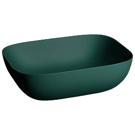 TTB-PG-23541 Peacock Green Apple Thin Rim Table Top Basin 18" x 13" Inch