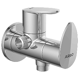 Kia 2 Way Angle Cock With Wall Flange
