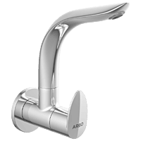 Kia Sink Cock With Swinging Spout With Wall Flange
