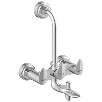 Kia Wall Mixer 3 In 1 With Connecting Legs With Wall Flange