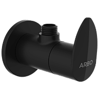 KA-MB-3104 Angle Cock With Wall Flange (Matt Black)