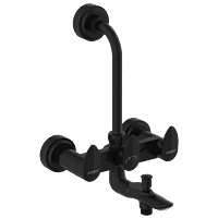 KA-MB-3122 Wall Mixer 3 In 1 With Connecting Legs With Wall Flange (Matt Black)