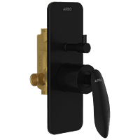 KA-MB-3152 High Flow Diverter Body With Upper Part Set (Matt Black)