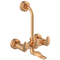 KA-RG-3120 Wall Mixer 2 In 1 With Connecting Legs With Wall Flange (Rose Gold)
