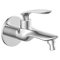 KA-18 Washin Machine Long Nose Bib Tap With Wall Flange