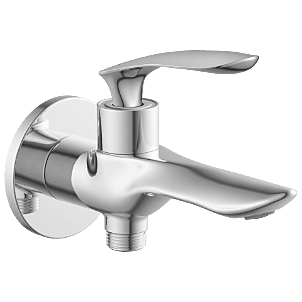KA-3106 2 Way Bib Tap With Wall Flange