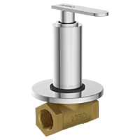 IX-2823 Concealed Stop Cock 15mm Body With Upper Part Set