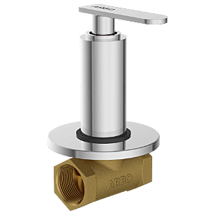 IX-2824 Concealed Stop Cock 20mm Body With Upper Part Set