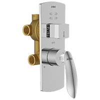 KA-3153 2 Inlet 3 Outlet High Flow Diverter Body With Upper Part Set