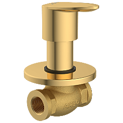 KA-GG-3123 Concealed Stop Cock 15mm Body With Upper Part Set (Gold)